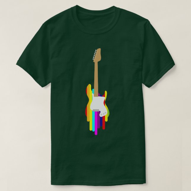 Sträng för musikinstrument för radio- och TV-appar T Shirt (Design framsida)