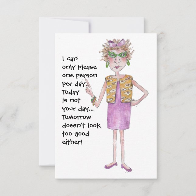 Sträng kvinna varnar andra för att hon är svår att (Framsida)