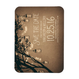 sträng ljus-fireflies mason burk sparar datum magnet