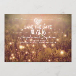 sträng med ljus  stack spara datumkorten spara datumet