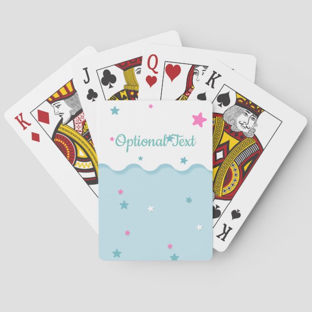 Sträng över havet casinokort (Baksidan)