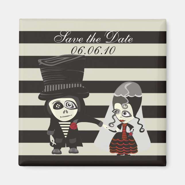 Sträng Spara datum Magnet (Framsidan)