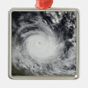 Sträng tropisk Cyclone Hamish Julgransprydnad Metall