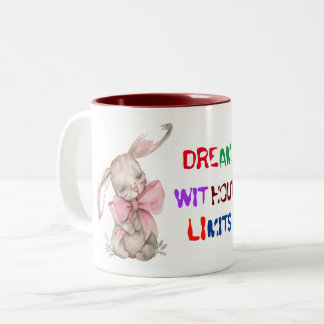 Sträng två-tonkaffe mugg i viloläge