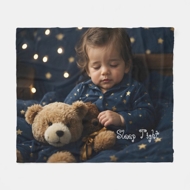 Sträng viloläge | Fleece Blanket (Framsidan (Horisontell))