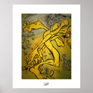 Stränga Änglar som tjuvar Poster