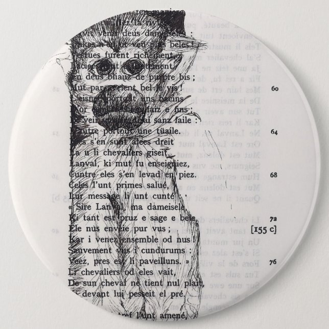 Stränga apan År 2016, knapp (Framsida)