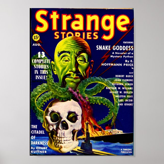 Stränga artiklar poster (Framsidan)