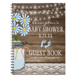 Stränga av Guestbook | för ljusbaby med Anteckningsbok Med Spiral