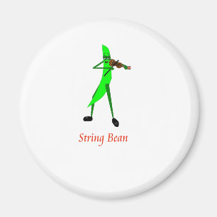 Stränga bönan magnet