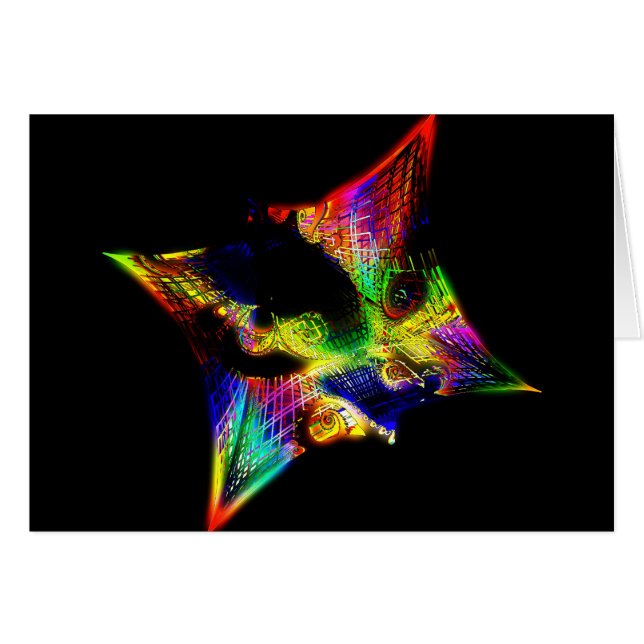 "Stränga den teori" regnbågen OBS Kort (Framsidan Horizontal)