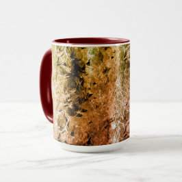 Stränga fibrer av åldras struktur och smuts eller  mugg