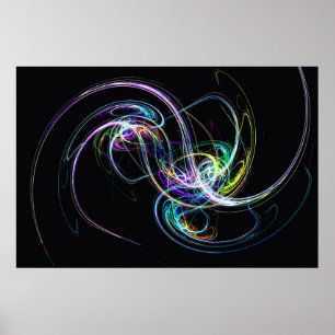 Stränga galaxen poster
