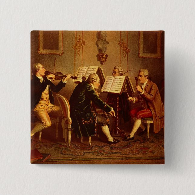 Stränga kvartetten knapp (Framsida)