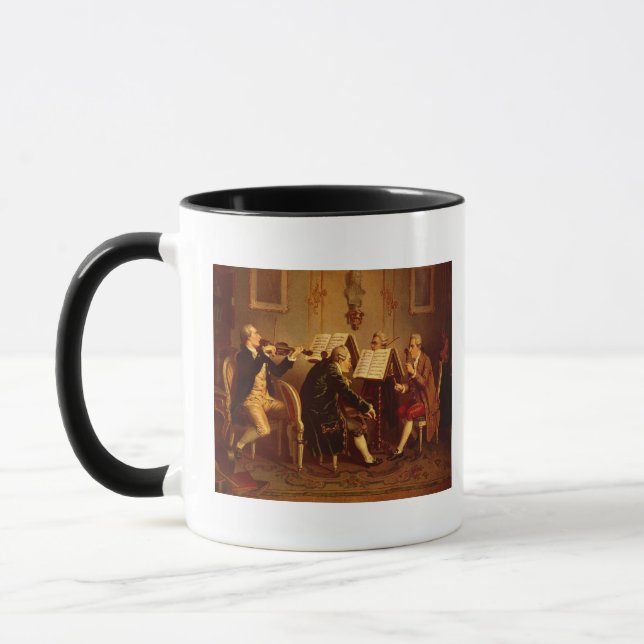 Stränga kvartetten mugg (Vänster)