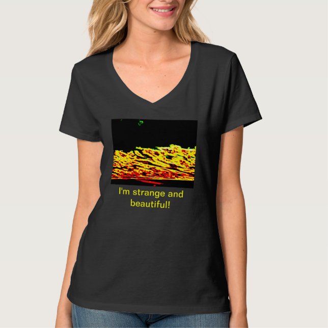 Stränga moln t shirt (Framsida)