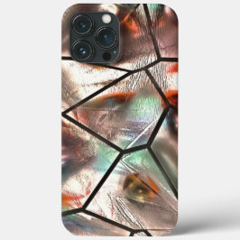 Stränga mosaik av nedfläckad och pärlglas struktur