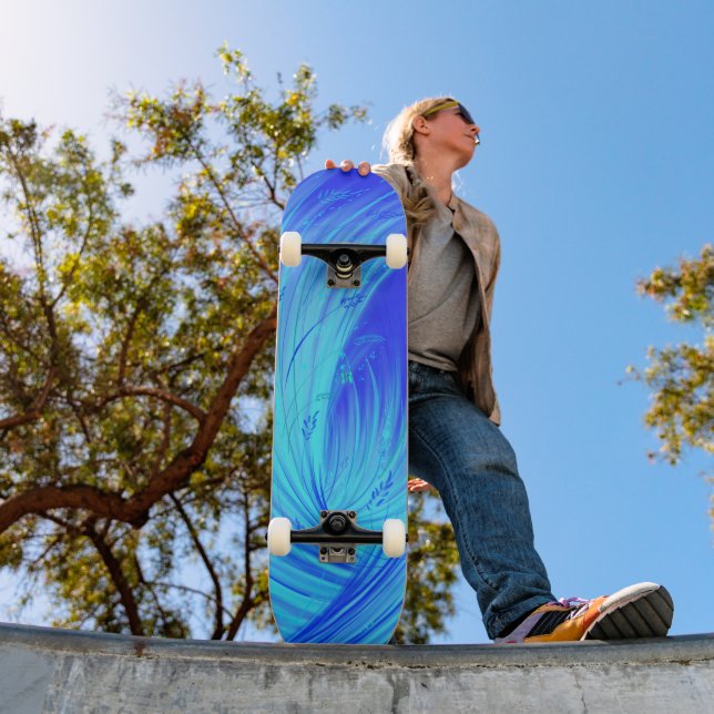 Stränga oceanen mini skateboard bräda 18,5 cm (Utomhus 1)