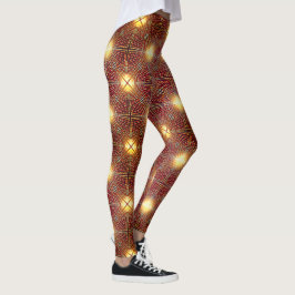 Stränga repetitionscirklar som genererar ljus i li leggings