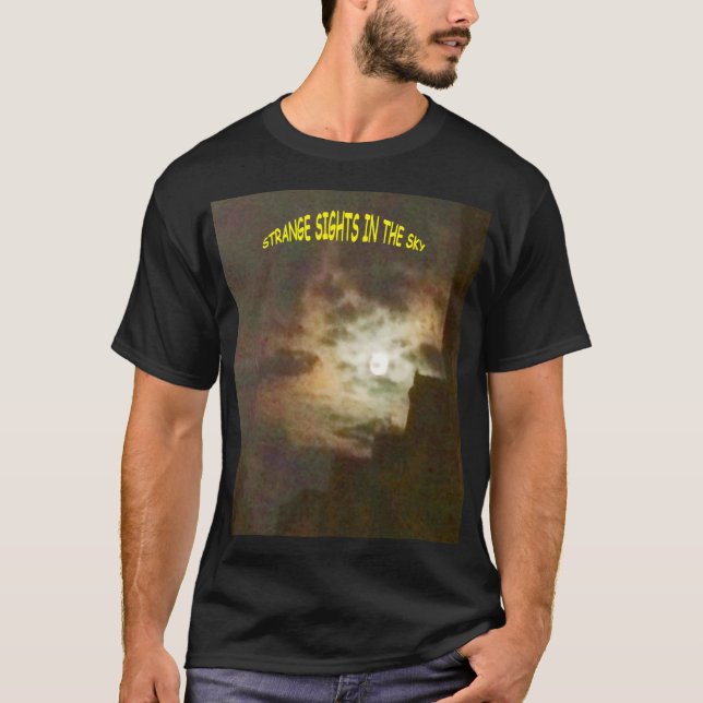 Stränga sikter i Himmel T Shirt (Framsida)
