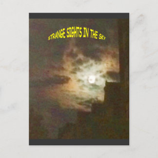 Stränga sikter i Himmel Vykort