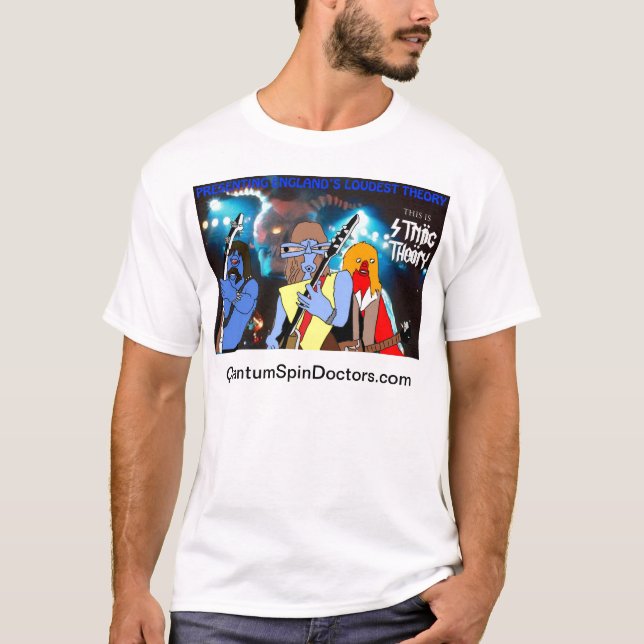 Stränga teoriT-tröja Tee (Framsida)
