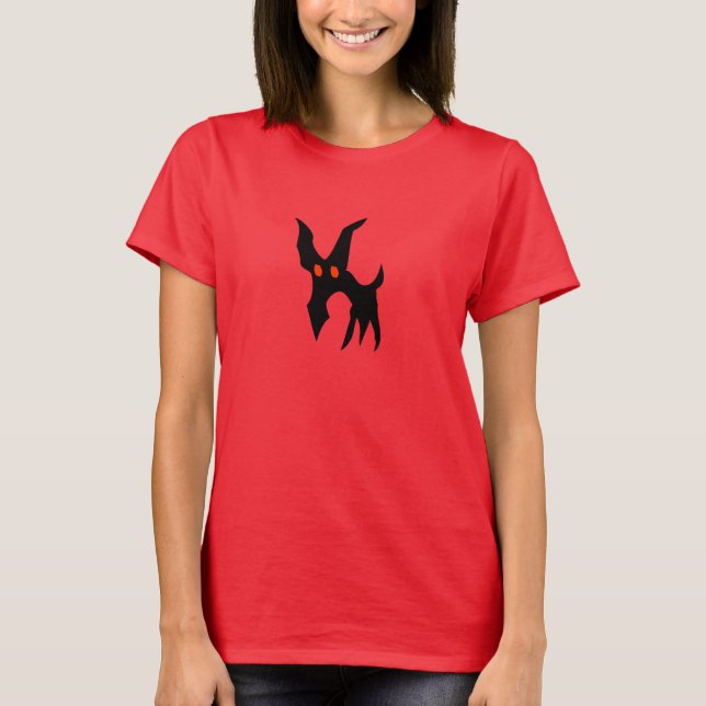 Stränga varelser tee shirt (Framsida)