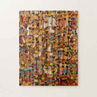 Strängar i Pärlor Jigszawa Puzzle Pussel