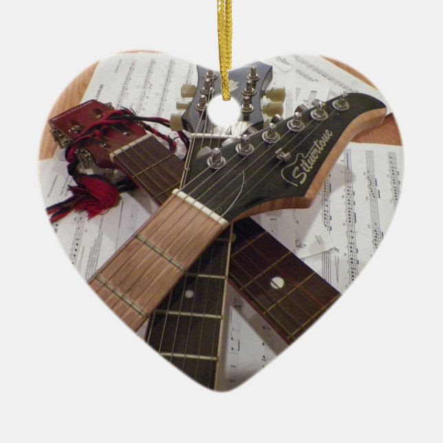 Strängar och Sak Julgransprydnad Keramik (Framsidan)