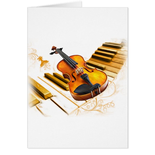 Strängar och tangenter_ hälsningskort (Framsidan)