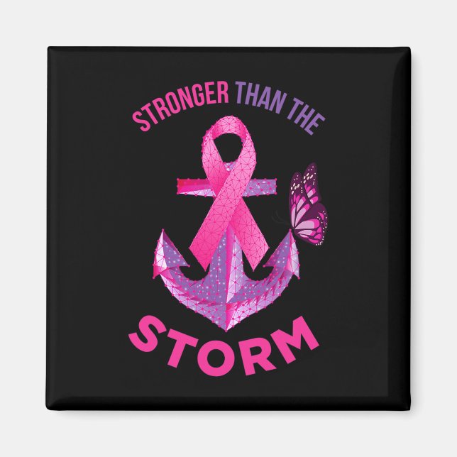 Strängare än stormbekämpningen bröstcancer magnet (Framsidan)