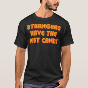 Strängare har den bästa texten i Candy Retro Stil T Shirt