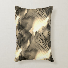 Strange abstract mosaic with shock of tones prydnadskudde