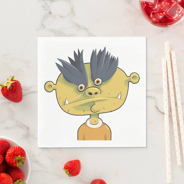 Strange Alien Person Pappersservett (Skapare uppladdad)