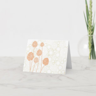STRANGE FLOWERS Notecard No. 2 Kort