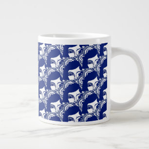 Strange Girl Blommigt Specialty Mugg Jumbo Mugg