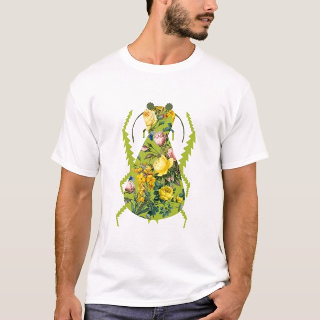 Strange grönt t shirt (Framsida)