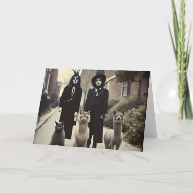 Strange Halloween-omedelbar hämtning eller Kort (Framsida)