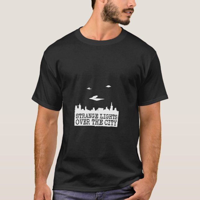 Strange Ljus över staden T Shirt (Framsida)