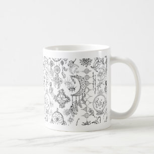Strange Magic Circle Sigil Chaos Magic Witchcraf Kaffemugg