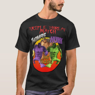 Strange off Brand Hero Shirt Thomas Vs Hunk Vs Dat T
