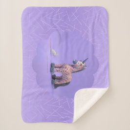 Strange påträffad sherpa-filt