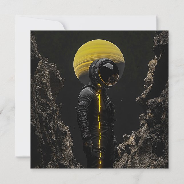 Strange Planet Julkort (Framsida)