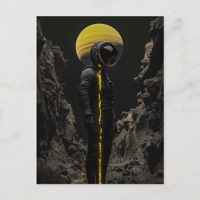 Strange Planet Vykort (Framsida)