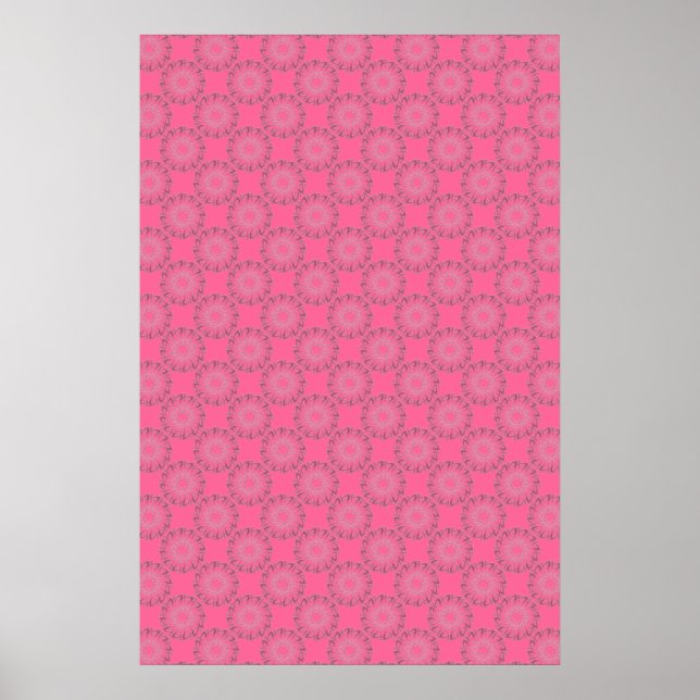 Strange Spiral Mönster Poster (Framsidan)