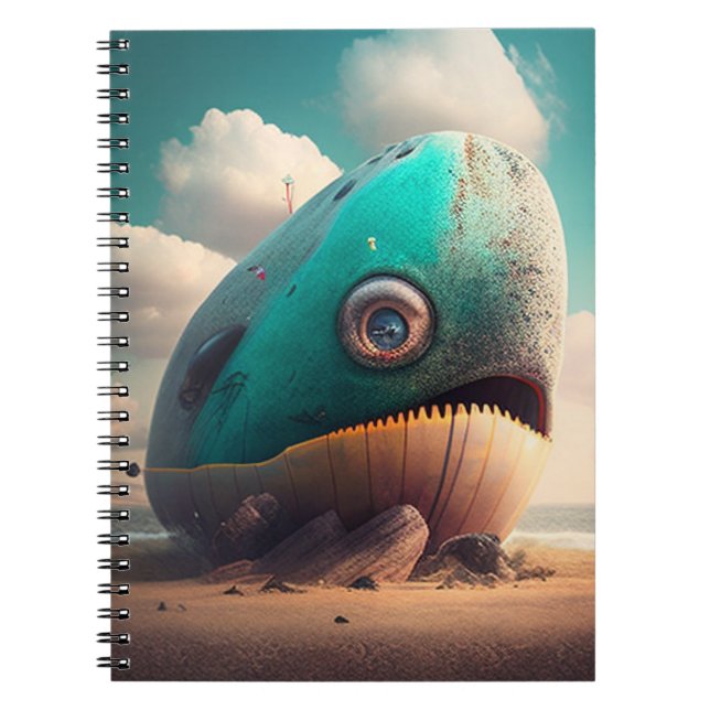 Strange Whale Anteckningsbok (Framsidan)