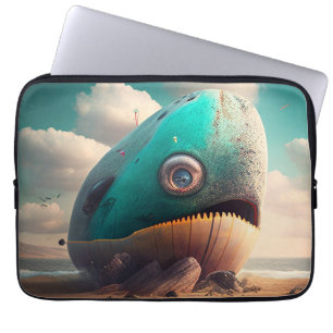 Strange Whale Laptop Fodral