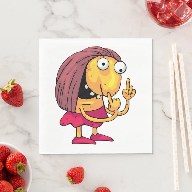 Strange Woman Pappra blöjor Pappersservett (Skapare uppladdad)