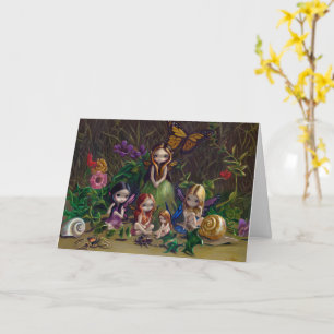 Strangeling Fairy Birthday-kort Kort