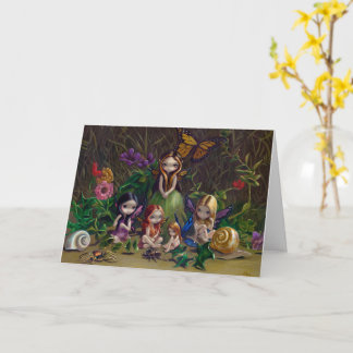 Strangeling Fairy Birthday-kort Kort